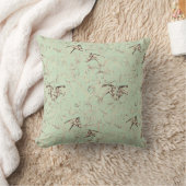 ヴィンテージの騎手の枕 クッション (ブランケット)