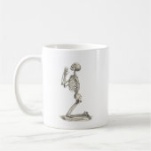 ヴィンテージの骨組 コーヒーマグカップ (左)