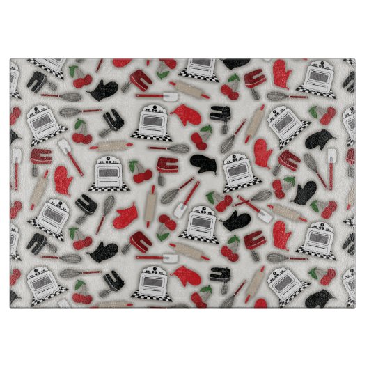 ヴィンテージの魅力の台所まな板 カッティングボード (正面)