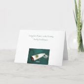 ヴィンテージの魅惑の義理の兄弟のバースデー・カード カード (裏面)