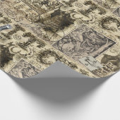 ヴィンテージの魔力の包装紙 ラッピングペーパー (角)