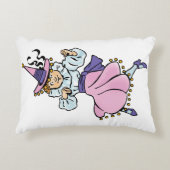 ヴィンテージの魔法使いオズ、かわいい踊りガールムンチキン アクセントクッション (正面)