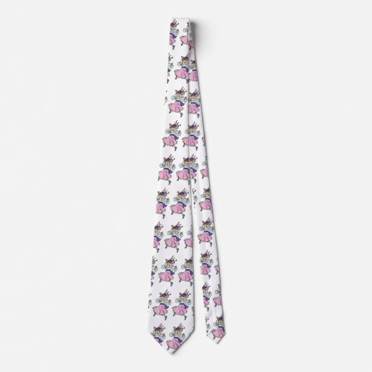 ヴィンテージの魔法使いオズ、かわいい踊りガールムンチキン ネクタイ (正面)