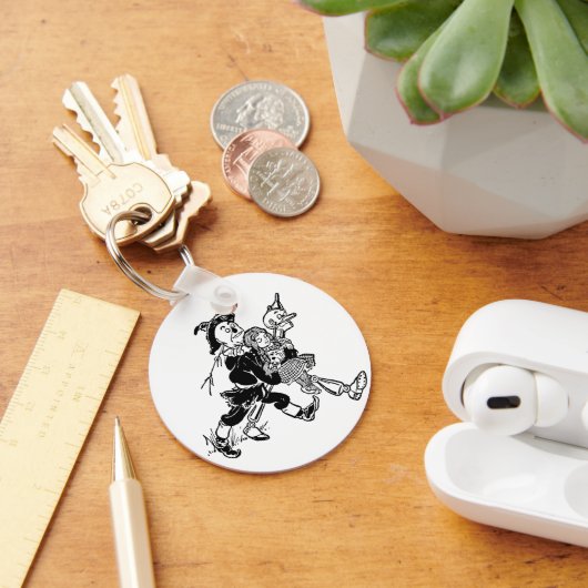 ヴィンテージの魔法使いオズ・ドロシーとポピーたちと寝る キーホルダー (デスク)