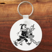 ヴィンテージの魔法使いオズ・ドロシーとポピーたちと寝る キーホルダー (正面)