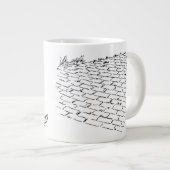 ヴィンテージの魔法使いオズ・ドロシーとポピーたちと寝る ジャンボコーヒーマグカップ (正面右)