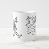 ヴィンテージの魔法使いオズ・ドロシーとポピーたちと寝る ジャンボコーヒーマグカップ (正面)