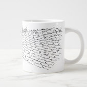 ヴィンテージの魔法使いオズ・ドロシーとポピーたちと寝る ジャンボコーヒーマグカップ (右)