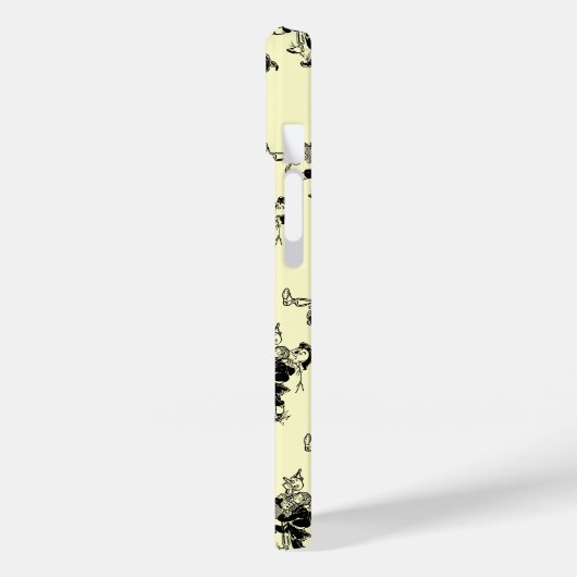 ヴィンテージの魔法使いオズ・ドロシーとポピーたちと寝る Case-Mate iPhoneケース (裏面 / 左)