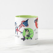 ヴィンテージの魔法使い マグカップ (中央)