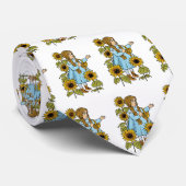 ヴィンテージの魔法魔女物語ドロシーひまわり ネクタイ (ロール)