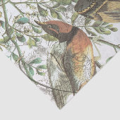 ヴィンテージの鳥のコラージュのティッシュペーパーNo.508 薄葉紙 (詳細)