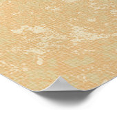 ヴィンテージの鳥の信仰の願い愛のポスター ポスター (角)