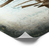 ヴィンテージの鳥の家族ポスター ポスター (角)