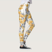 ヴィンテージの黄色いケシによってはレギンスが開花します レギンス (右)