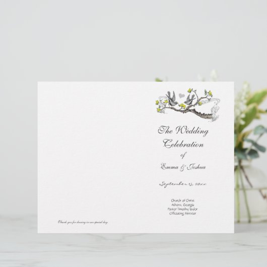 ヴィンテージの黄色と灰色のプログラムカバー (スタンド正面)