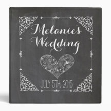 ヴィンテージの黒板の結婚式のアルバムか料理書