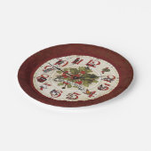 ヴィンテージの12の日 ペーパープレート (アングル)