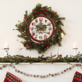 ヴィンテージの12の日 ラージ壁時計