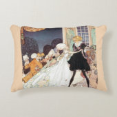 ヴィンテージの12人の踊るプリンセスたち by ケイ・ニールセン アクセントクッション (正面)