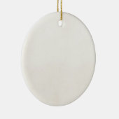 ヴィンテージの1850年代のアンティークの紙のテンプレートのブランク セラミックオーナメント (右)