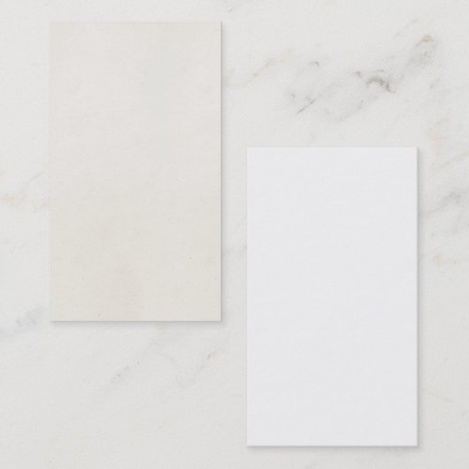 ヴィンテージの1850年代のアンティークの紙のテンプレートのブランク 名刺 (正面/裏面)