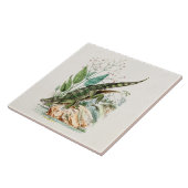 ヴィンテージの19世紀のわにワニのイラストレーション タイル (側面)