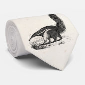 ヴィンテージの19世紀のアリクイのレトロの蟻の食べる人のテンプレート ネクタイ (ロール)