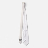 ヴィンテージの19世紀のアリクイのレトロの蟻の食べる人のテンプレート ネクタイ (裏面)