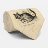 ヴィンテージの19世紀のチンチラのチンチラのイラストレーション ネクタイ (ロール)
