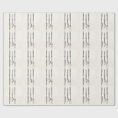 ヴィンテージの19世紀のナイフのフォークのスプーンのナイフの古い食事用器具類 ラッピングペーパー (フラット)