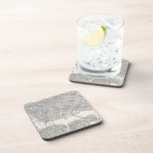 ヴィンテージの19世紀のニューヨークシティブルックリンの地図NYCの地図 コースター (右側)