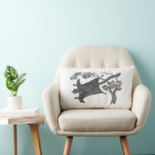 ヴィンテージの19世紀のムササビ-砂糖のグライダー ランバークッション (椅子)