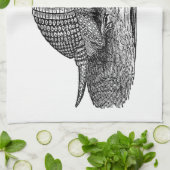 ヴィンテージの19世紀のレトロのアルマジロのアンティークのアルマジロ キッチンタオル (折り畳み)