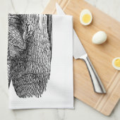 ヴィンテージの19世紀のレトロのアルマジロのアンティークのアルマジロ キッチンタオル (四つ折り)