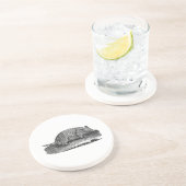 ヴィンテージの19世紀のレトロのアルマジロのアンティークのアルマジロ コースター (側面)