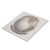 ヴィンテージの19世紀の世界地図の西半球の地球 タイル (側面)