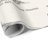 ヴィンテージの19世紀の馬の足取りのイラストレーションの馬 ラッピングペーパー (ロールコーナー)