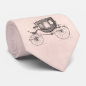 ヴィンテージの19世紀キャリッジ馬が引く旧式な乳母車 ネクタイ (ロール)