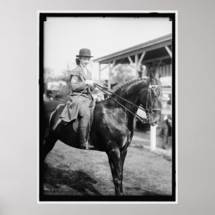 ヴィンテージの1916年の馬ショーの写真 ポスター