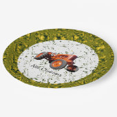 ヴィンテージの1955年のAllis Chalmers WD45の紙皿 ペーパープレート (アングル)