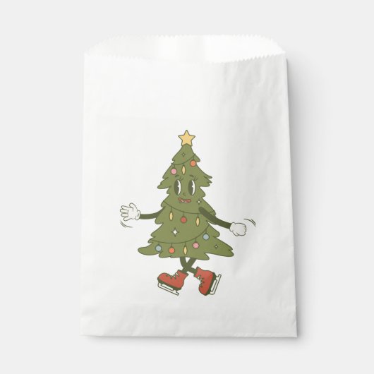 ヴィンテージの1960年代のクリスマスツリー フェイバーバッグ (正面)