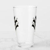 ヴィンテージの20年代のアールデコファン タンブラーグラス (左)