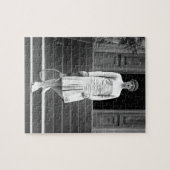 ヴィンテージの20年代の女性のテニスのファッション ジグソーパズル (横)