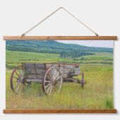 ヴィンテージの3つの歴史的な村 吊り下げ型タペストリー (正面)