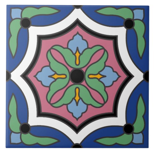 ヴィンテージの30年代のCatalinaの島リグリーはタイルを張ります タイル (正面)