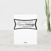 ヴィンテージの40年代のファッションV2 カード (裏面)