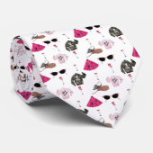 ヴィンテージの50年代のノベルティのタイ ネクタイ (ロール)