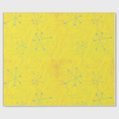 ヴィンテージの50年代の原子力時代のギフト用包装紙 ラッピングペーパー (フラット)