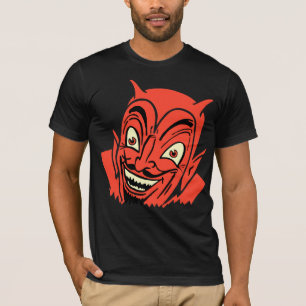 ヴィンテージの50年代の赤い悪魔のワイシャツ Tシャツ